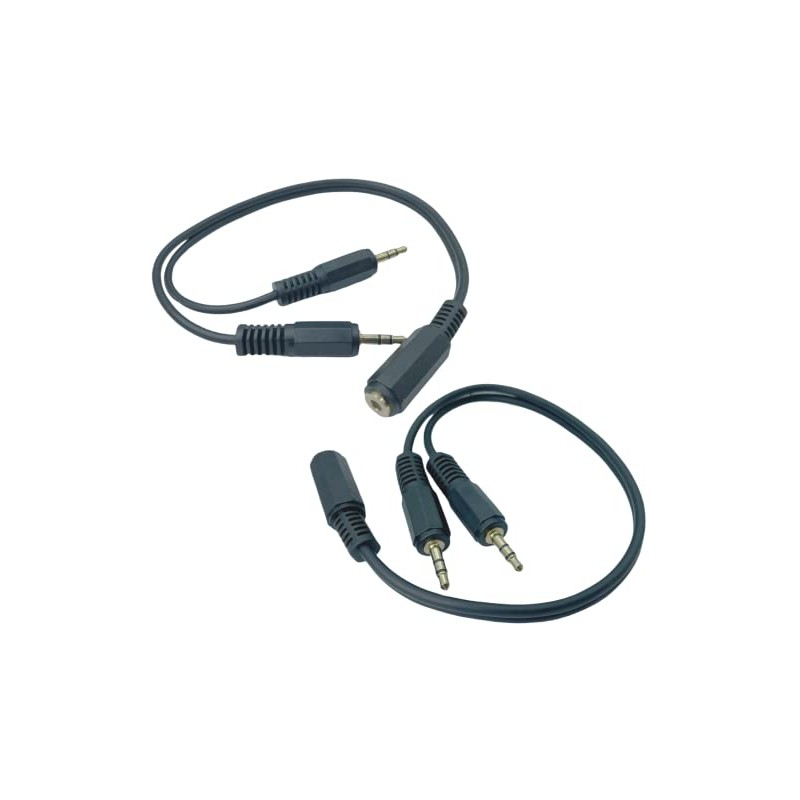Audio Distribution Cable (3.5mm Stereo (Female) to 3.5mm Stereo (Male)