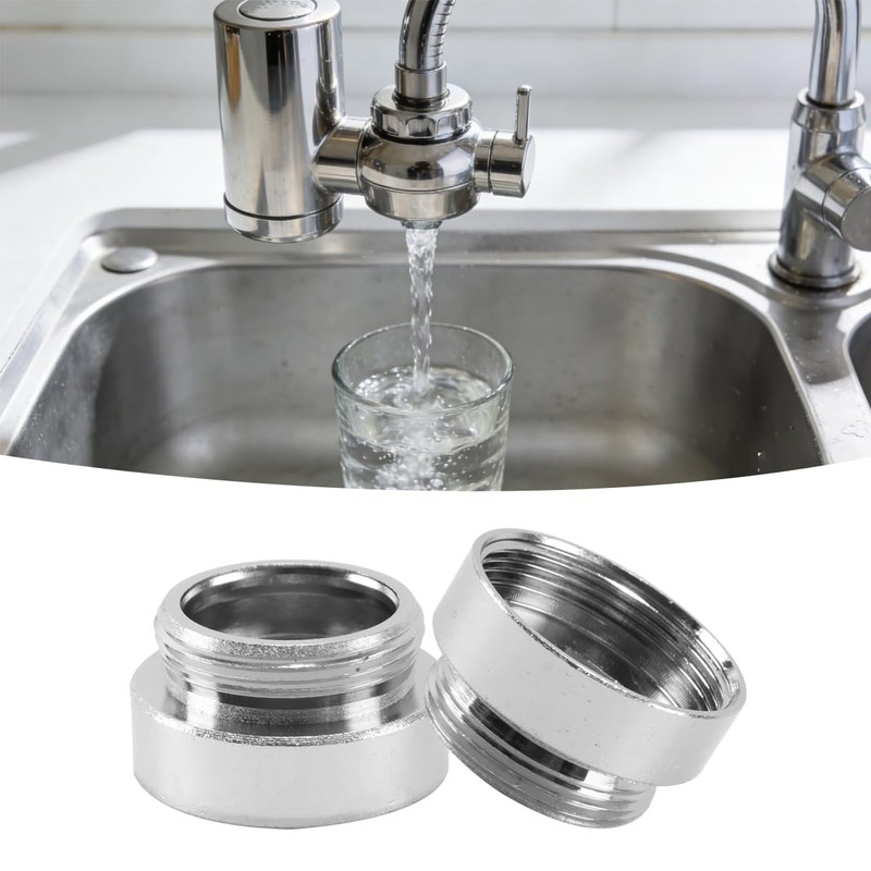 Ludom Receptacle Adaptor Transition Piece for Tap Spouts 22mm Male