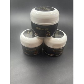 3 X Pure Batana Oil - Sourced From Honduras - Promotes Hair Growth - 2oz