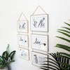 Triple Hanging Picture Frame,vertical collage picture frames,Rustic Wood Picture Frames