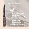 Hercules Sägemann Round Brush 25 mm Copper/Black Pack of 1