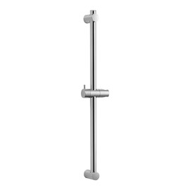 OFFO Shower Slide Bar 28 in Adjustable Installation Distance 19-27 in with 360° Adjustable Handheld Shower Head Holder for Bathroom, Screw Wall Mounted, Chrome Finish
