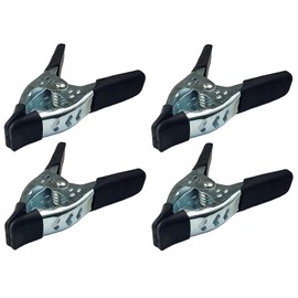 Lot Of 4-6" Inch Spring Clamp Large Super Heavy Duty Spring Metal Black - 2.5" Inch Jaw Opening