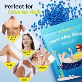 Troyber Hard Wax Beads for Hair Removal, Refill Wax Beads (28.2 Ounce)