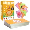 TigoFonge ABCDE-BOP Card Game, Family Party Game with Animal Characters,