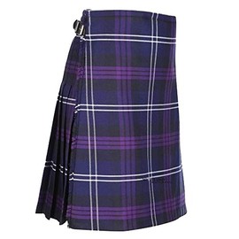 The Scotland Kilt Company Kids Casual Polyviscose Kilt - Heritage of Scotland - Adjustable Strap, Comfortable Fit, Children's Plaid Kilt - Age 9-10 Yrs