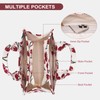 HiTotes Small Tote Bag Crossbody Bags for Women Cherry Tote