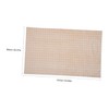 GRIRIW Plaid Tablecloth Peva Table Cover for Rectangle Tables Thick