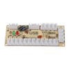 Arcade Game USB Encoder Controller with Acrylic Crystal Case for