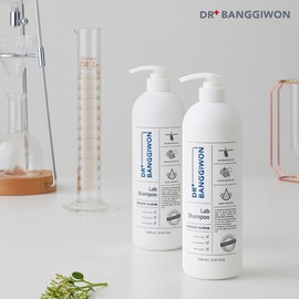닥터방기원 [Dr. Bang Ki Won] Lab Hair Loss Shampoo 1L x 2 + Lab Treatment 1L + 5 Travel Sachets BEST Hair Care Set Collection