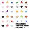MSCFTFB - 33 parches de 5 estrellas para planchar o