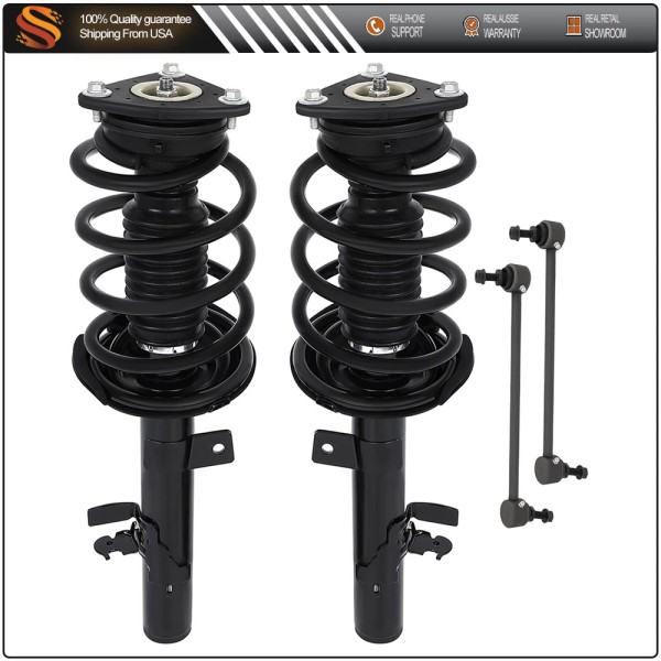 autodealsparts Front Struts Assembly For 2013 Ford Escape w/ Coil