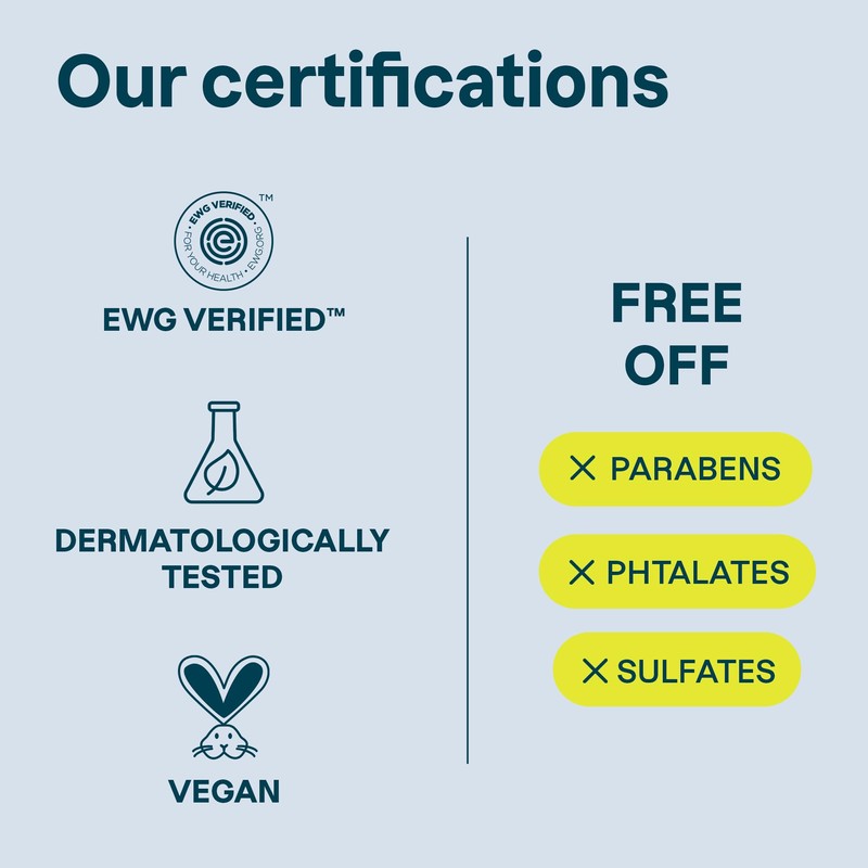 ATTITUDE Hand Cream for Sensitive Skin with Oat, EWG Verified,