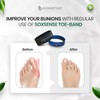 Soxsense Toe Stretcher Bands - Toe Spacers for Bunion Correction,