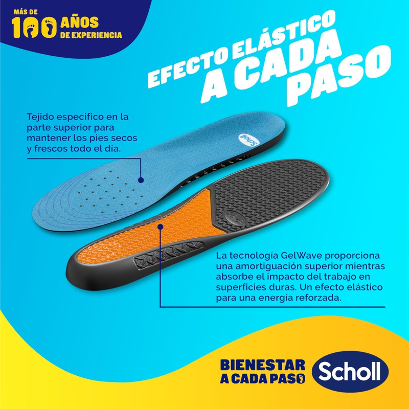 Scholl GelActiv Sport Insoles, orange