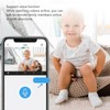 2K Wireless Surveillance Camera Night Vision Smart Remote Monitor Voice