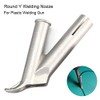 4pc Round Triangle Y Shape Nozzle for Welding Plastic Hot