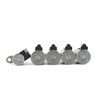 Transmission Solenoid,5Pcs/Set CTV Transmission Valve Solenoids Replacement Fit for Sentra