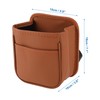 A ABSOPRO Car Trash Can Portable and Hanging 5.9" Length