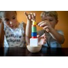 Natureich Montessori toy tower made of wood for balancing &