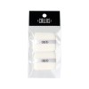 Callas Flocking Square Puff 2pcs (CMP-N07)