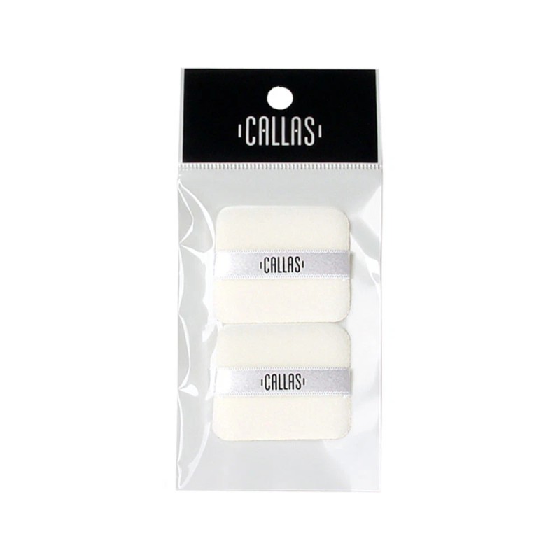 Callas Flocking Square Puff 2pcs (CMP-N07)