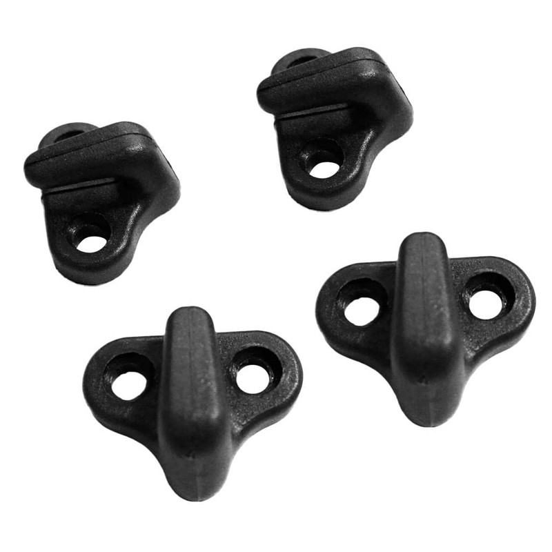 Tachiuwa 4pcs/pcs Lashing Hooks/Bungee Hooks/J Hooks for Boat Canoe Kayak