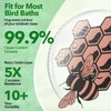 1 Pack Bird Bath Copper Disk for Physical Clean Water