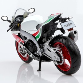 TOKAXI 1/12 Scale Aprilia RSVA RR1000 Diecast Toy Motorcycles,Aprilia Motorcycle Model,RSVA RR1000 Motorcycle Toy Gifts for Boys Girls