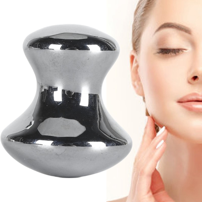 Terahertz Mushroom Gua Sha Facial Tool Ice Melting Spa Relaxing