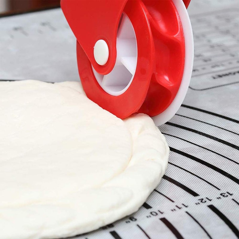 Fundeal Pastry Wheel Cutter and Decorator - Beautiful Pie Crust