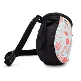 Oso Supply Co - Rock Climbing Chalk Bag, No Leak Drawstring Closure Bag, Adjustable Quick Clip Belt, Perfect for Gym Climbing, Bouldering, Gymnastics, Cross Fit, Weightlifting (Snakes on a Plain)