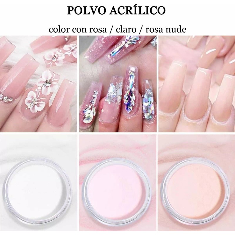 Saviland Kit De Uñas Acrilicas Completo, Extensión De Uñas