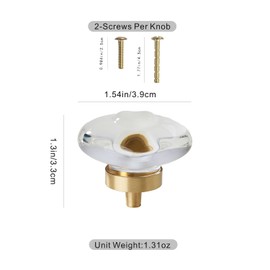 MAXWOLF Heart-Shaped, Vintage-Inspired Crystal Brass Cabinet Knob | Elegant Single-Hole Hardware in Crystal & Brass | Romantic Home Decor for Kitchen/Bath Cabinets & Modern Chic Interiors (6)