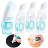 4Pcs Reffilable Adhesive Roller Dots Tape Runner Repositionable with Refill