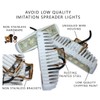 Wave One Marine Dual Color LED Boat Spreader Light Deck