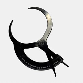 Inside Outside Plastic Caliper, 200mm, Metric Measuring Scale UK Made (M7176). Free UK Postage