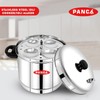 PANCA Idli Maker With 6 Plates - Stainless Steel Premium