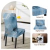 SearchI Summer Pattern Dining Room Chair Covers Set of 4,