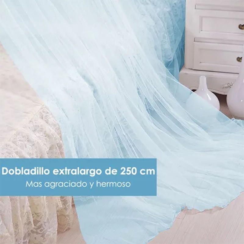 Queen Size Bed Canopy Princess Round Dome Bed Canopy Dome