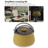 Outdoor Camping Kettle Portable Folding Silicone Kettle Tea Pot Coffee