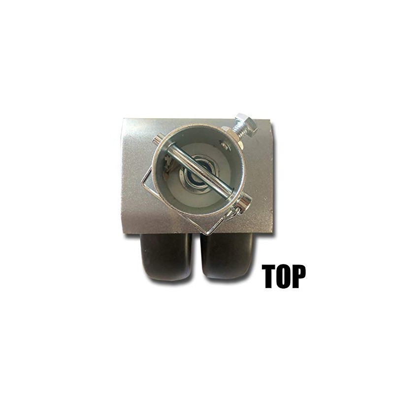 Heavy Duty 6” Dual Wheel For Trailer Jack 2000LB Capacity