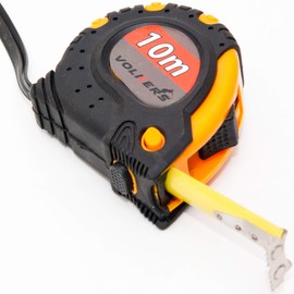 Tape Measure 10 m Extra Strong Case with Belt Clip