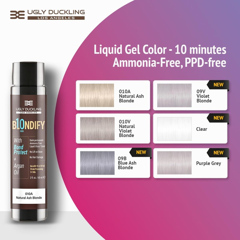 Ugly Duckling Blondify 9B | Blue Ash Blonde | BondProtect