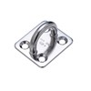 Mizumoto Stainless Steel Eye Plate, 2.1 x 3.0 inches (54