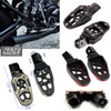 S.fields.inc Wide Foot Pegs Bike Step Mount Off-Road Motorcycle Universal