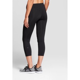 C9 Champion Women's Training High-Waisted Laser Cut Capri Leggings 22"- C9 Champion XS NWT