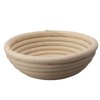 Round Bread Proofing Basket with Liner Cloth Dough Rising Rattan