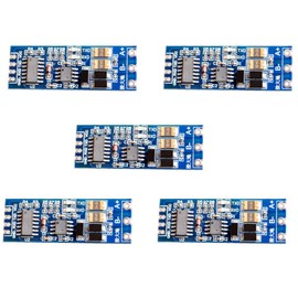 ZkeeShop 5PCS 3.3V 5V TTL to RS485 Adapter 485 to Serial Port UART Level Converter Module