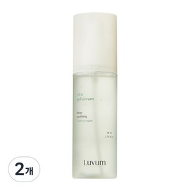 Lovium Calming Repair Young Cica Gel Serum, 2, 80ml / 러븀 카밍 리페어 어린시카 겔 세럼, 2개, 80ml